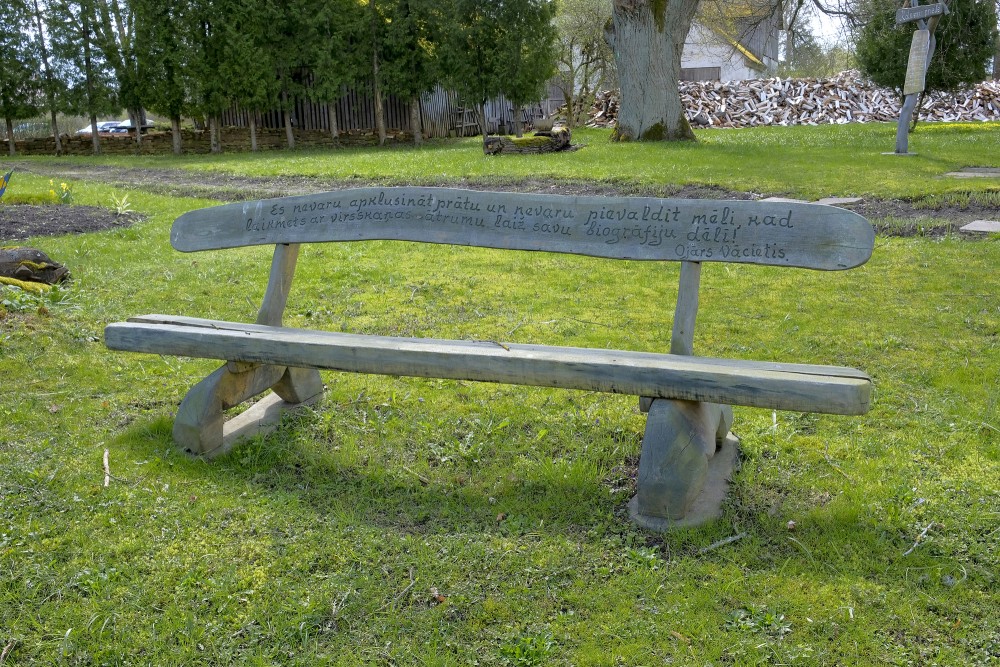 A Bench at Spāre Manor