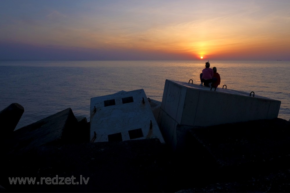 Silhouettes at Sunset