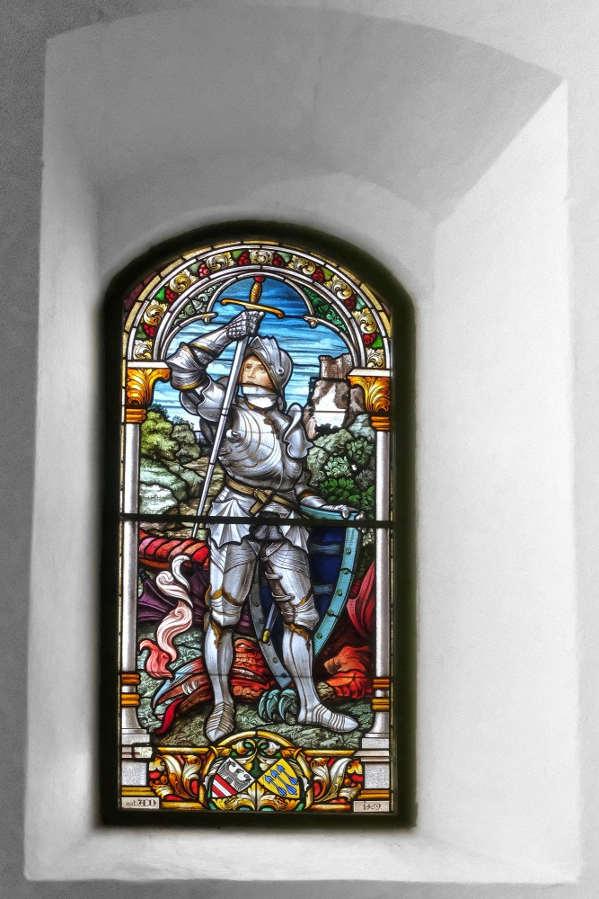 Valtaiķu luterāņu baznīcas vitrāžas