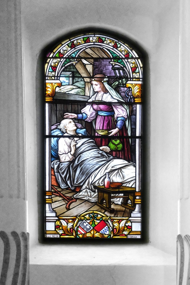 Valtaiķu luterāņu baznīcas vitrāžas