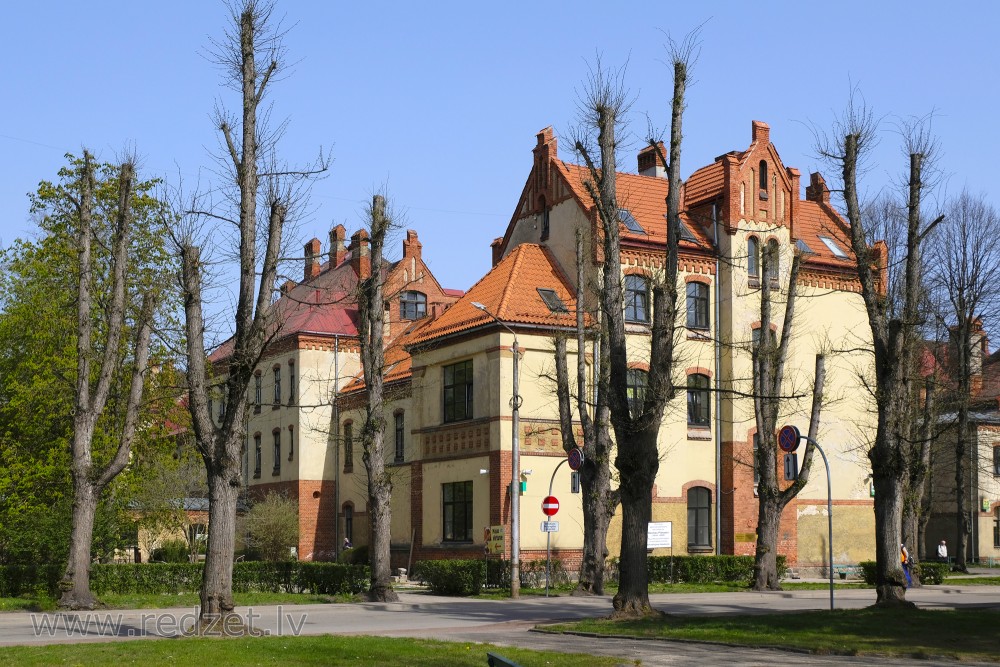 One of the Old Buildings of Pauls Stradiņš Clinical University Hospital