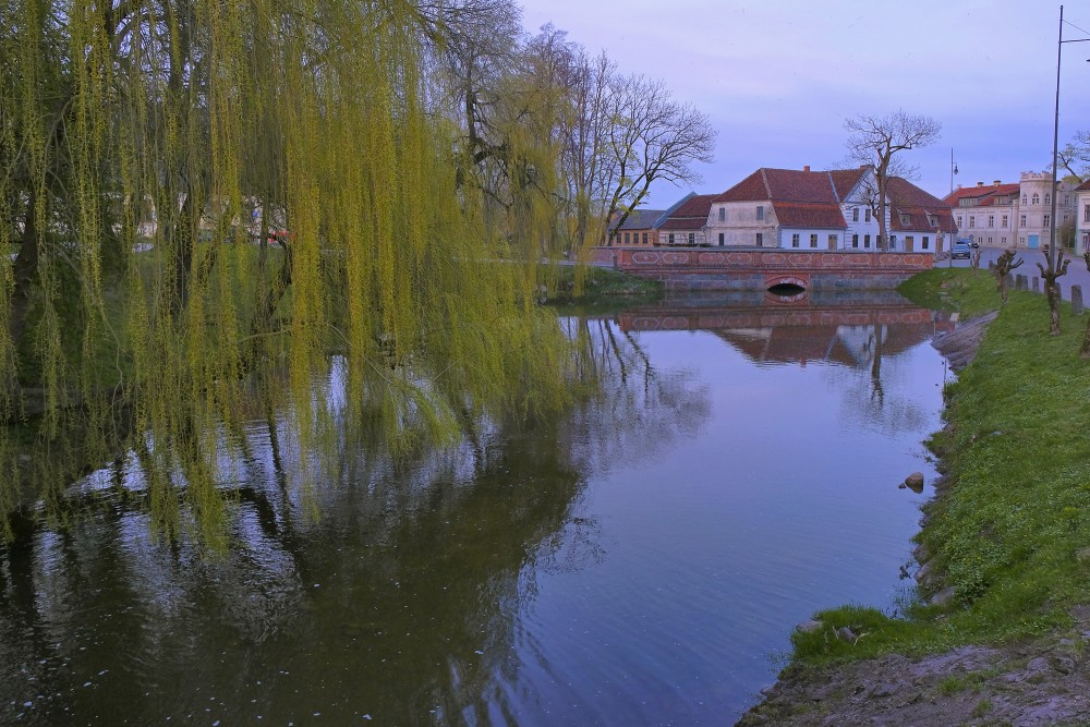 Mūra tilts pār Alekšupīti Kuldīgā