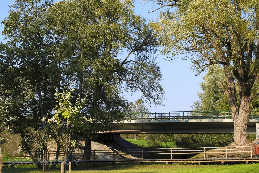 Bridge over Kekava River in Kekava