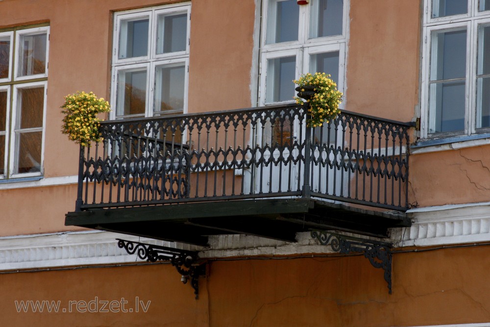 Balkons (Baznīcas 9, Kuldīga)