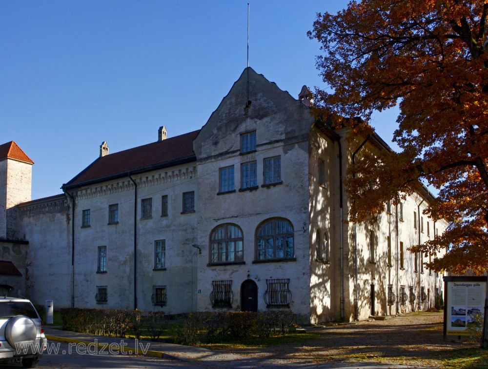 Dundaga Medieval Castle In Autumn