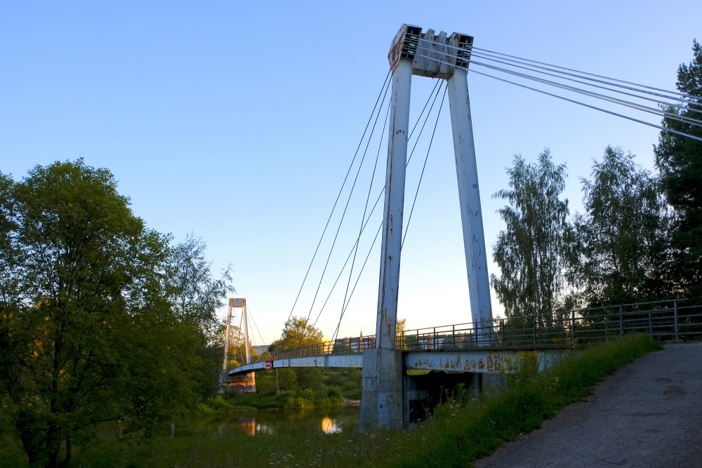 Gājēju tilts pār Gauju, Valmiera