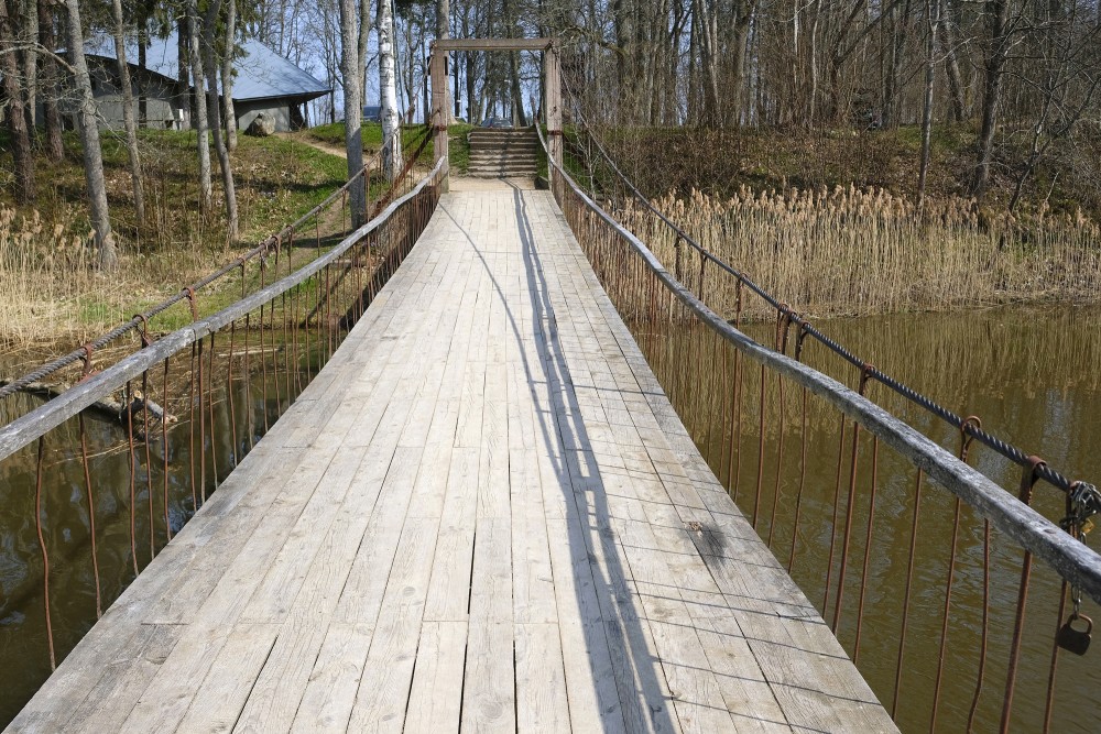 Pedestrian Bridge over the Saka River (Pāvilosta)