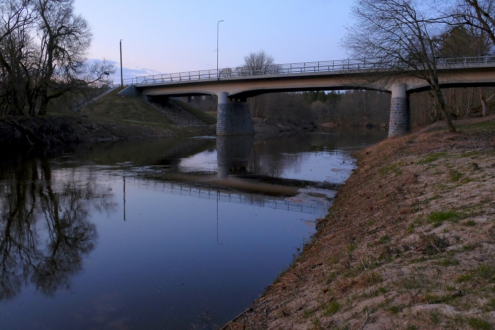 Renda Bridge over the Abava River