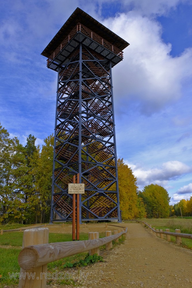 Teiču Dabas rezervāts, skatu tornis