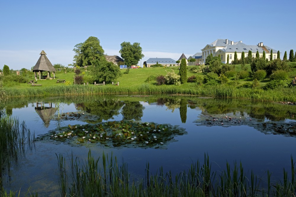 The Surroundings Of Brukna Manor