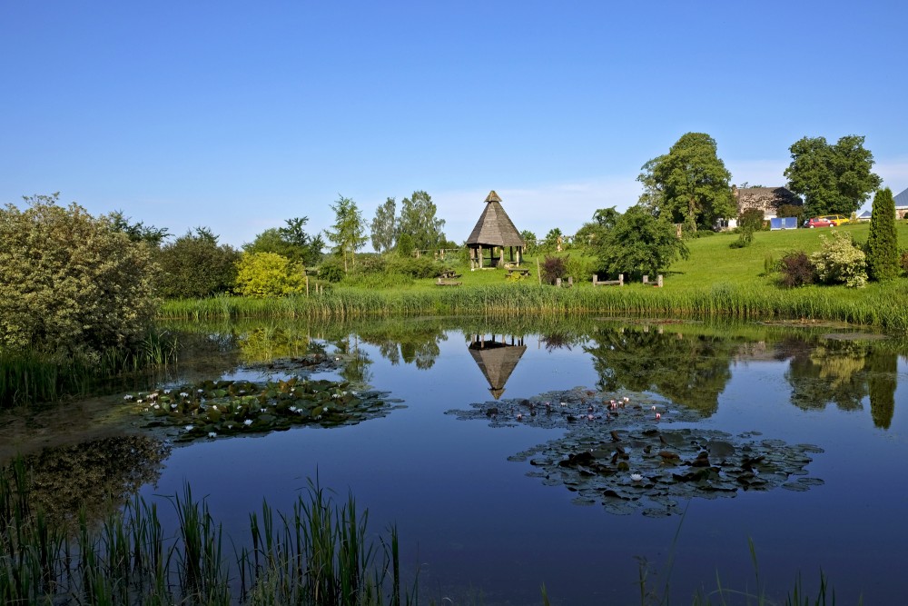The Surroundings Of Brukna Manor