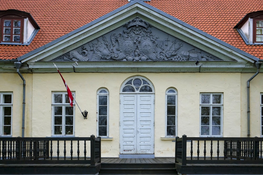 The Coat Of Arms Of Apriķi Manor