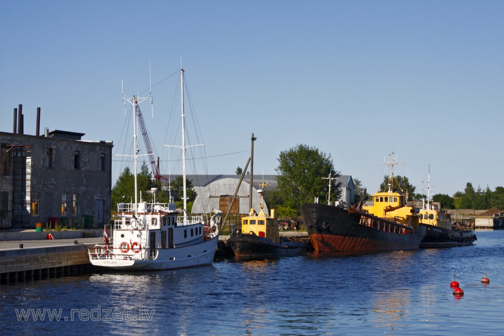 Mersrags port, Latvia