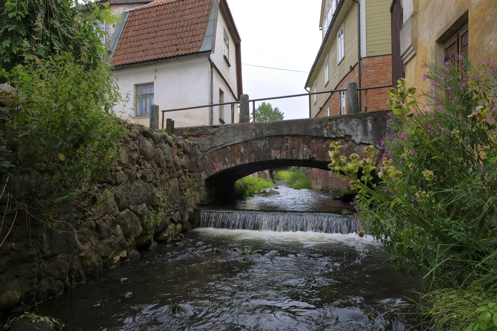 Skolas Street Bridge over Alekšupīte River