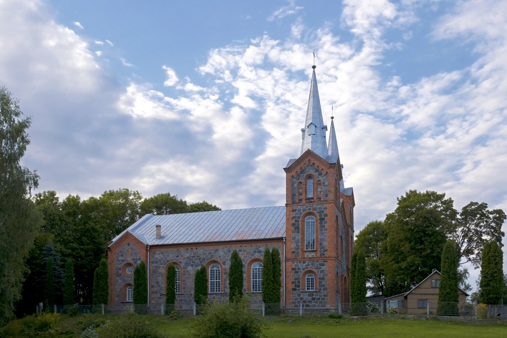 The Roman Catholic Church of St. Peter and St. Pavil of Riebiņi