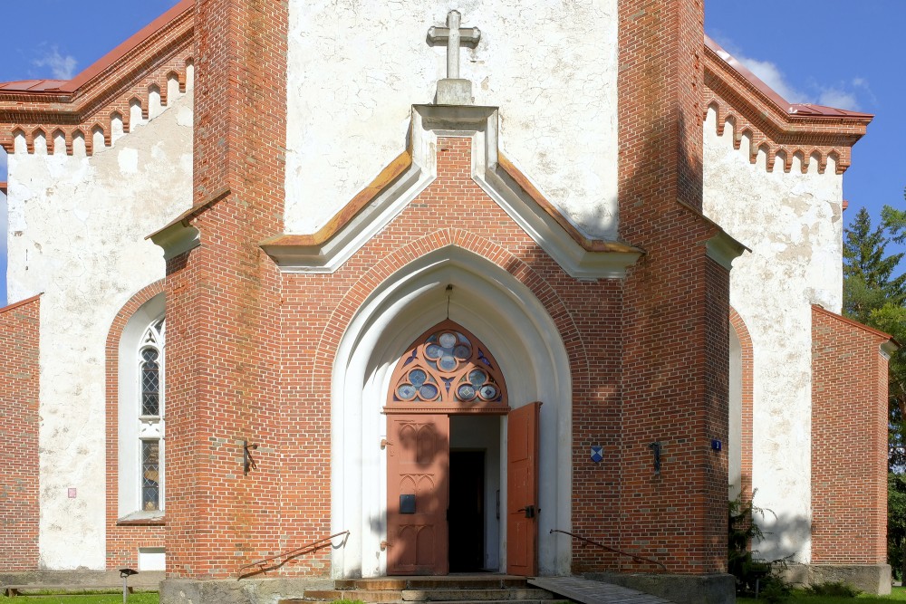 Entrance Portal of Lubāna Lutheran Church