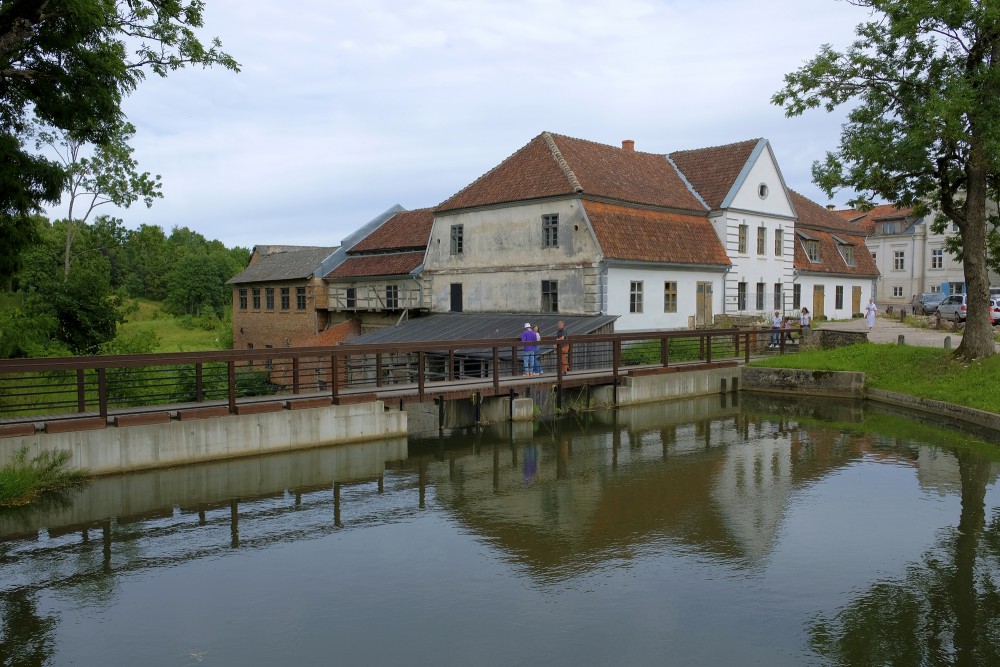 The Watermill of the Kuldiga Castle