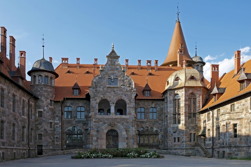Cesvaines pils vidusdaļa
