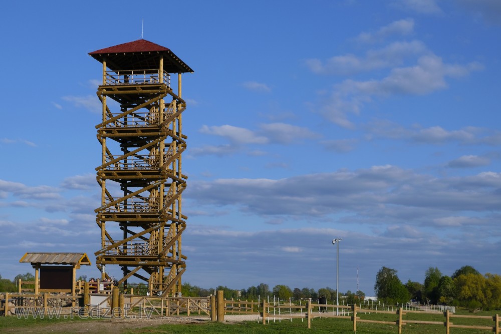 Jelgava Palace Island Viewing Tower