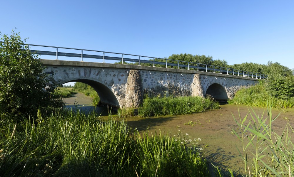 Stone Bridge over the Abava Old River