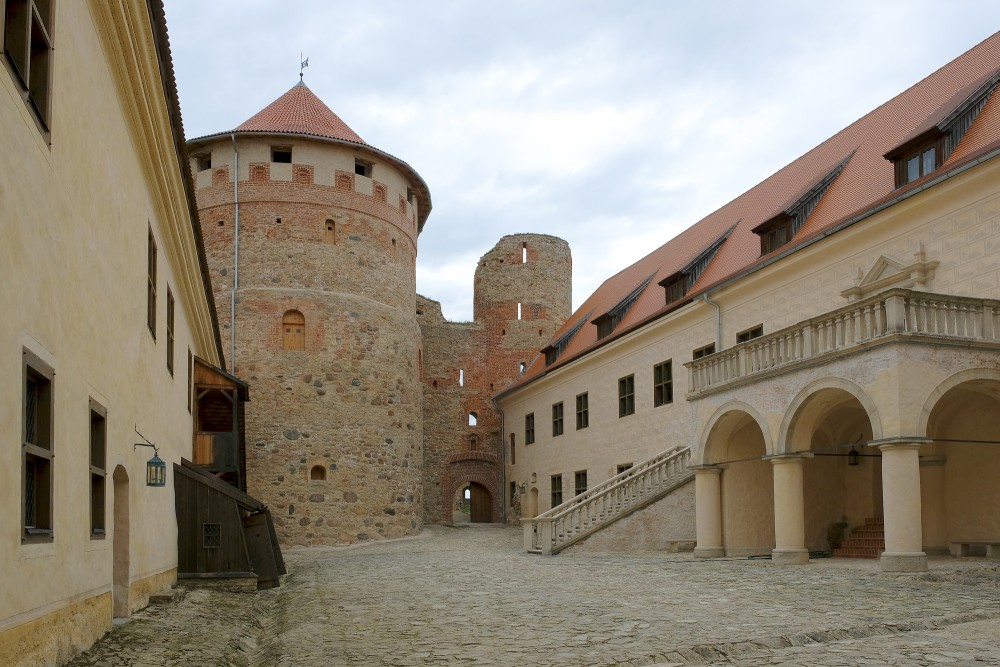 Bauska Castle Courtyard