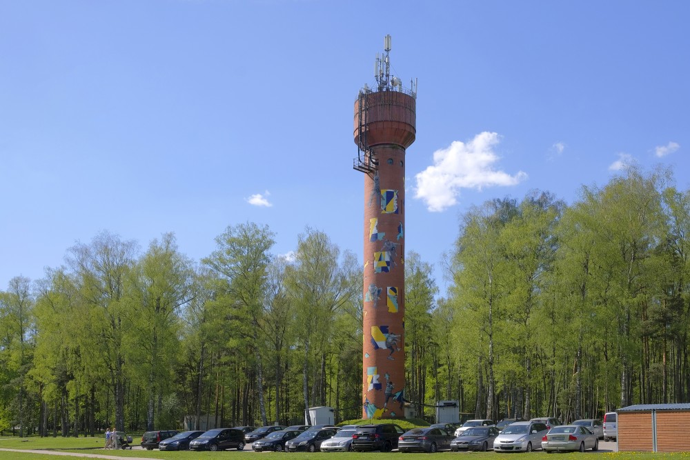 Olaine Graffiti Water Tower