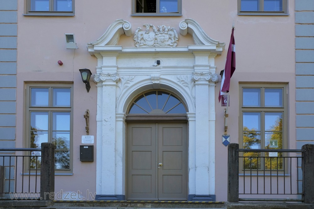 Entrance Portal of Vilce Manor