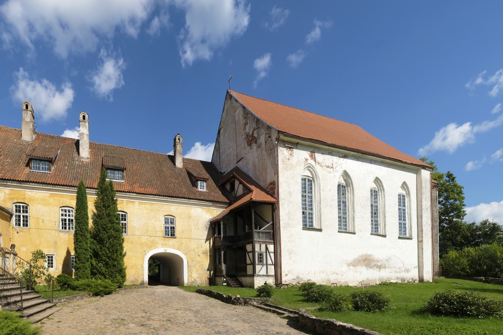 Lielstraupe Castle And Church
