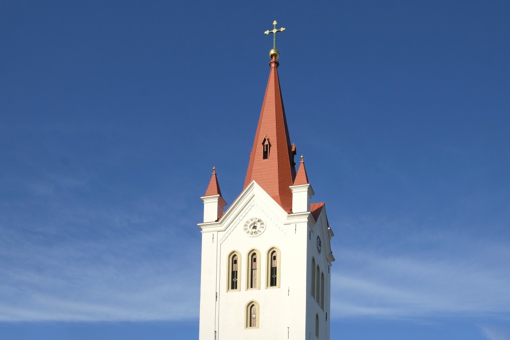 Cēsu evaņģēliski luteriskās baznīcas tornis