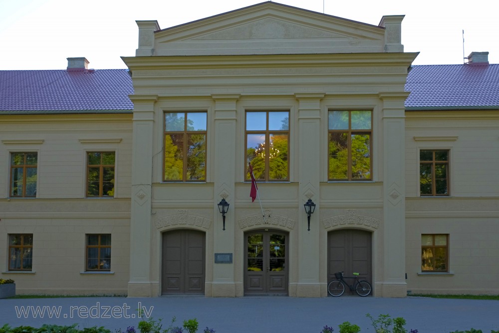 Entrance Portal Of Vārme elementary School