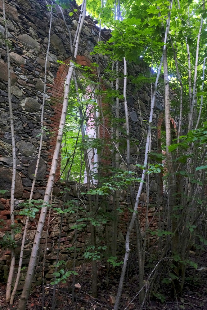 The Ruins of the Zalve Lutheran Church