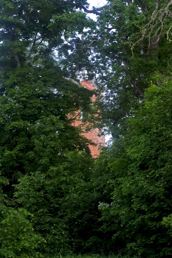 The Ruins of the Zalve Lutheran Church