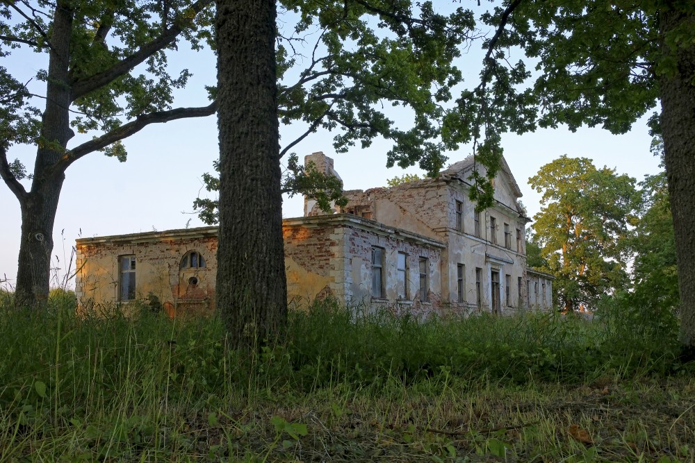 Jaunraunas muižas kungu mājas drupas