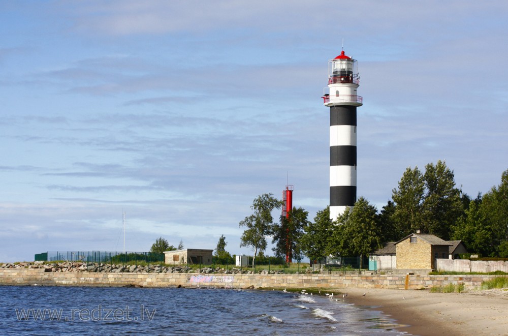 Daugavgrīva Lighthouse, Rīga, Latvia