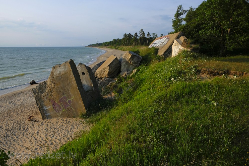 Ruins Of The Northern Fort Of Liepaja