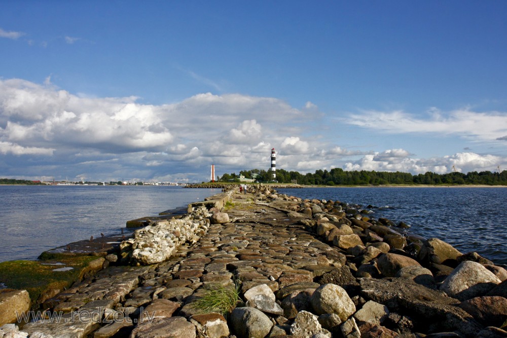 Daugavgriva pier, Rīga, Latvia