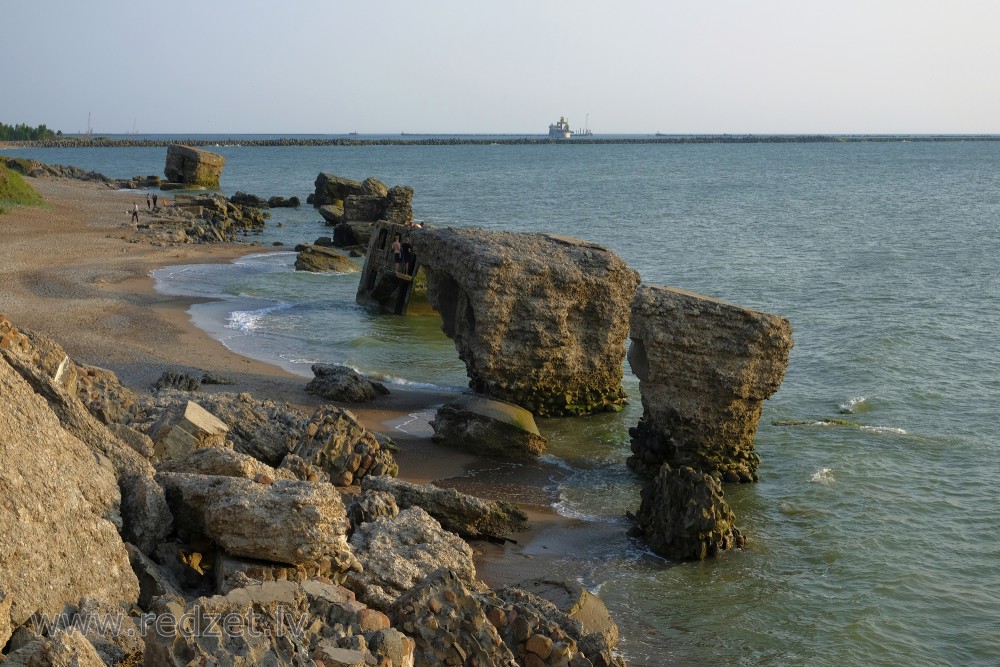 Ruins Of The Northern Fort Of Liepaja