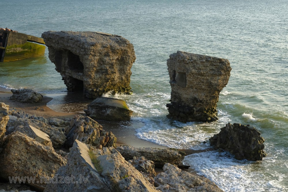 Ruins Of The Northern Fort Of Liepaja