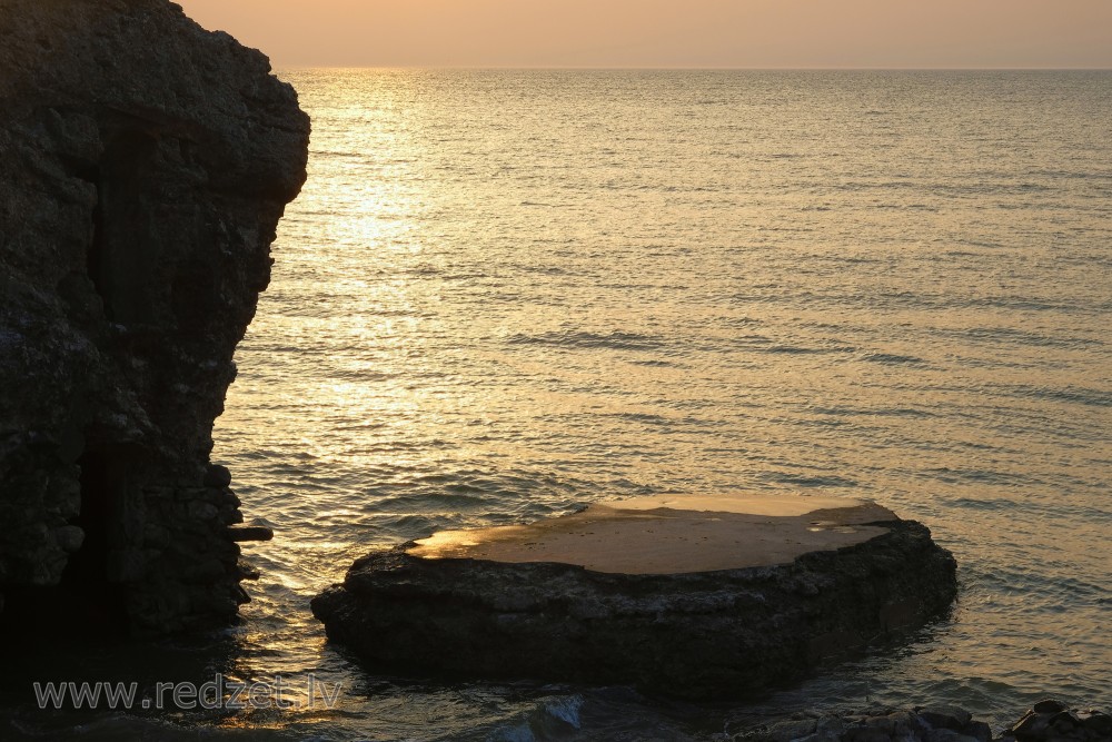 Ruins Of The Northern Forts At Sunset