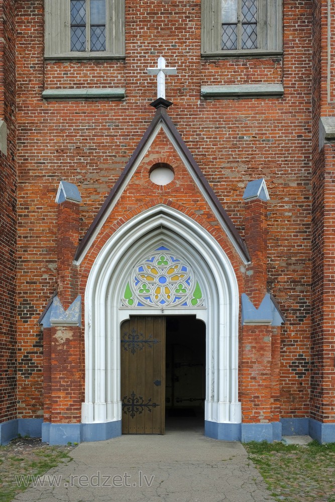 Entrance Portal Of  St. Anne’s Lutheran Church
