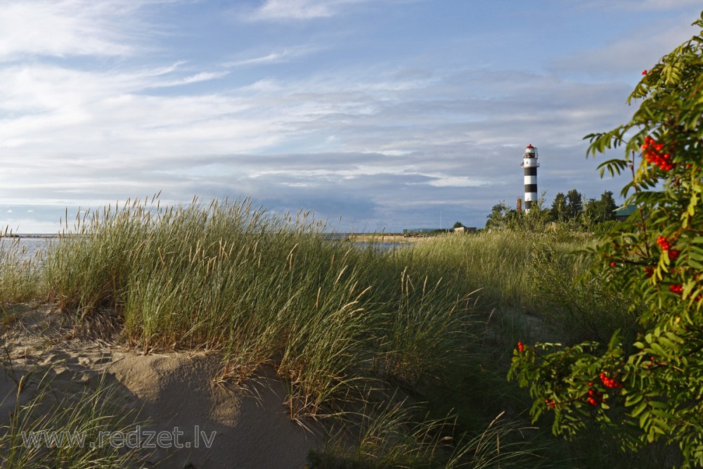Daugavgrīva Lighthouse, Rīga, Latvia