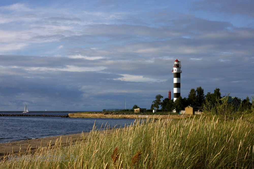 Daugavgrīva Lighthouse, Rīga, Latvia