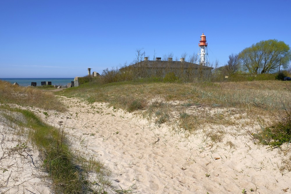 View of Pape Lighthouse