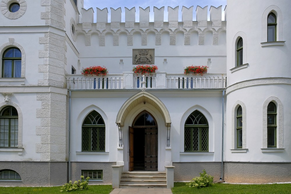 Entrance Portal of Stāmeriena Palace