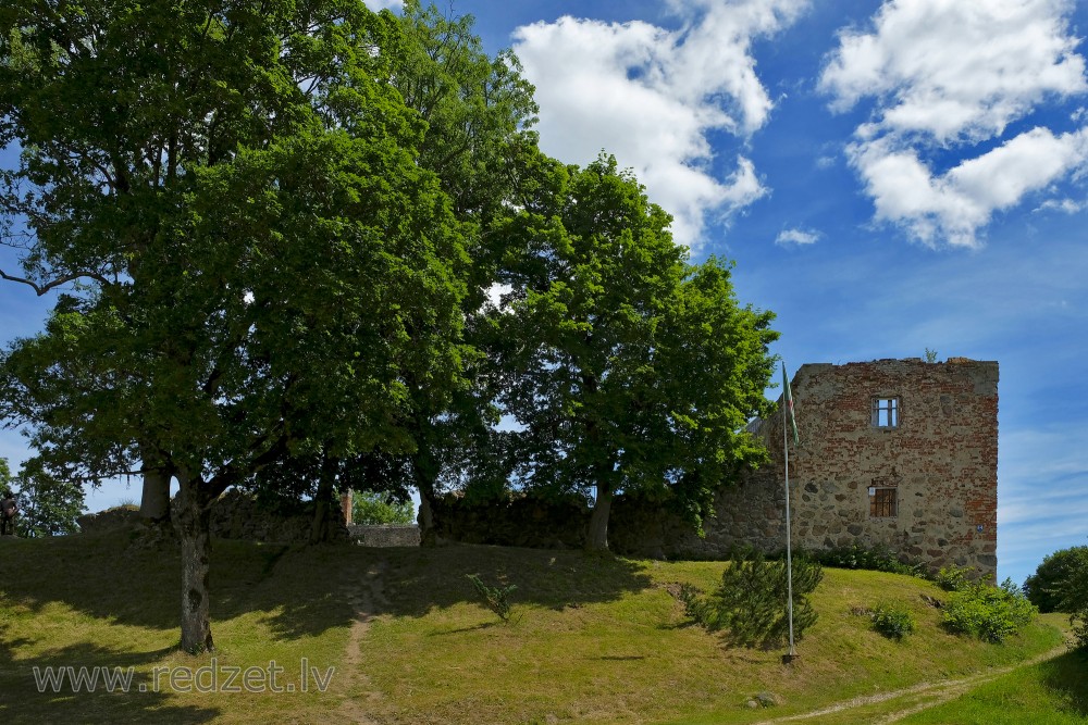 Aizpute Livonian Order Castle Ruins