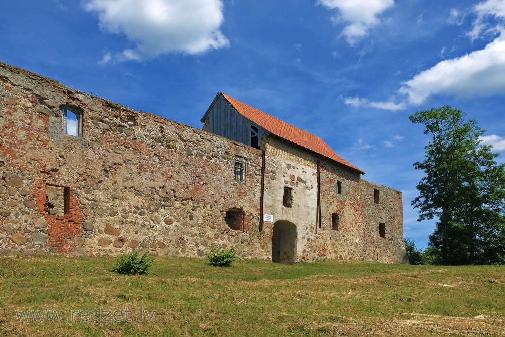 Aizpute Livonian Order Castle Ruins