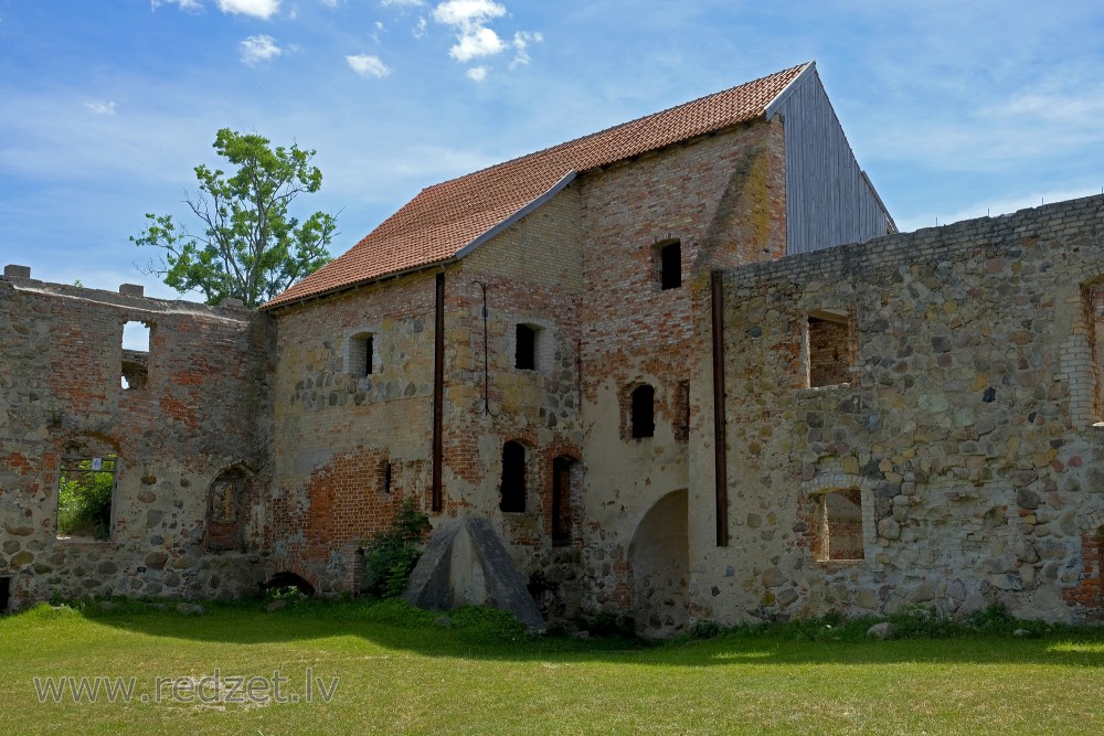 Aizpute Livonian Order Castle Ruins