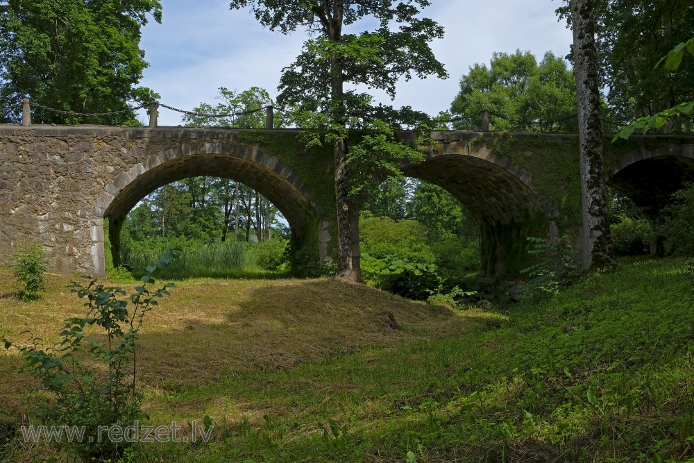 Kazdanga Stone Bridge, Latvia