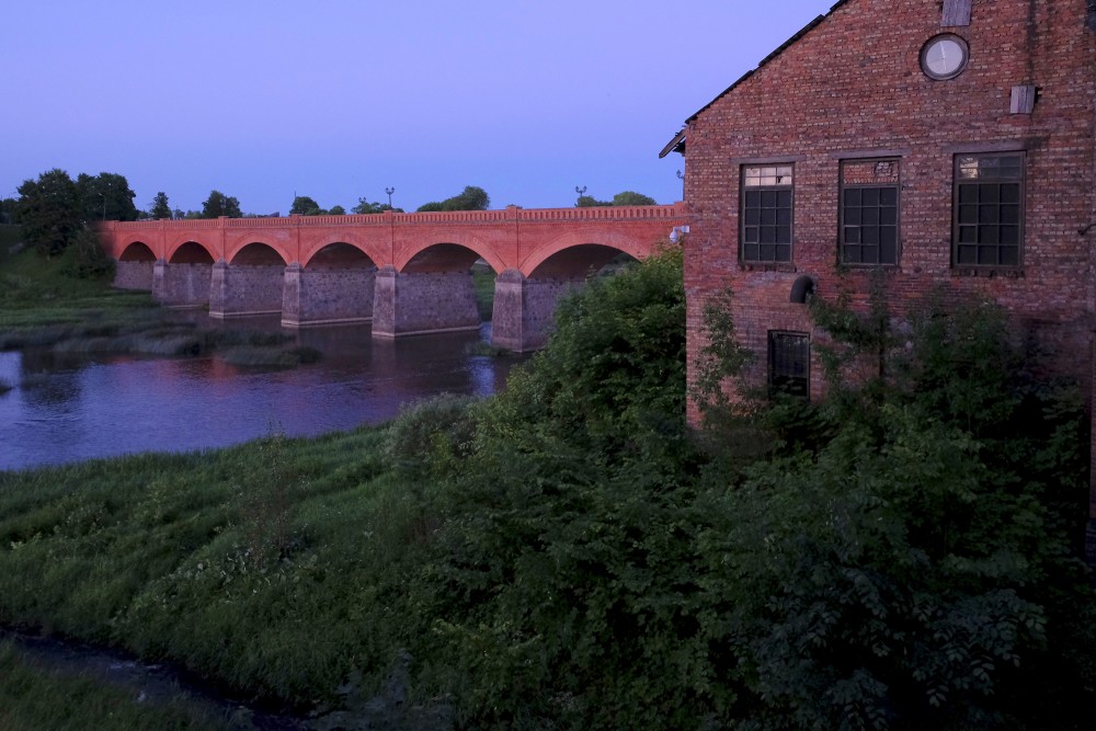 Kuldīga Brick Bridge Over The Venta River