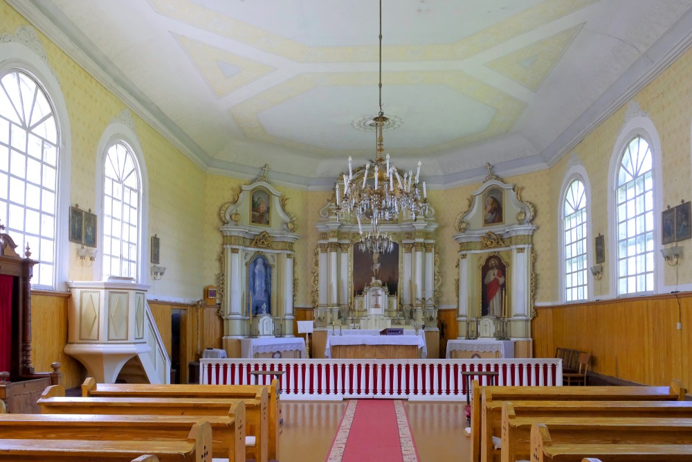 Brunavas baznīcas iekštelpas